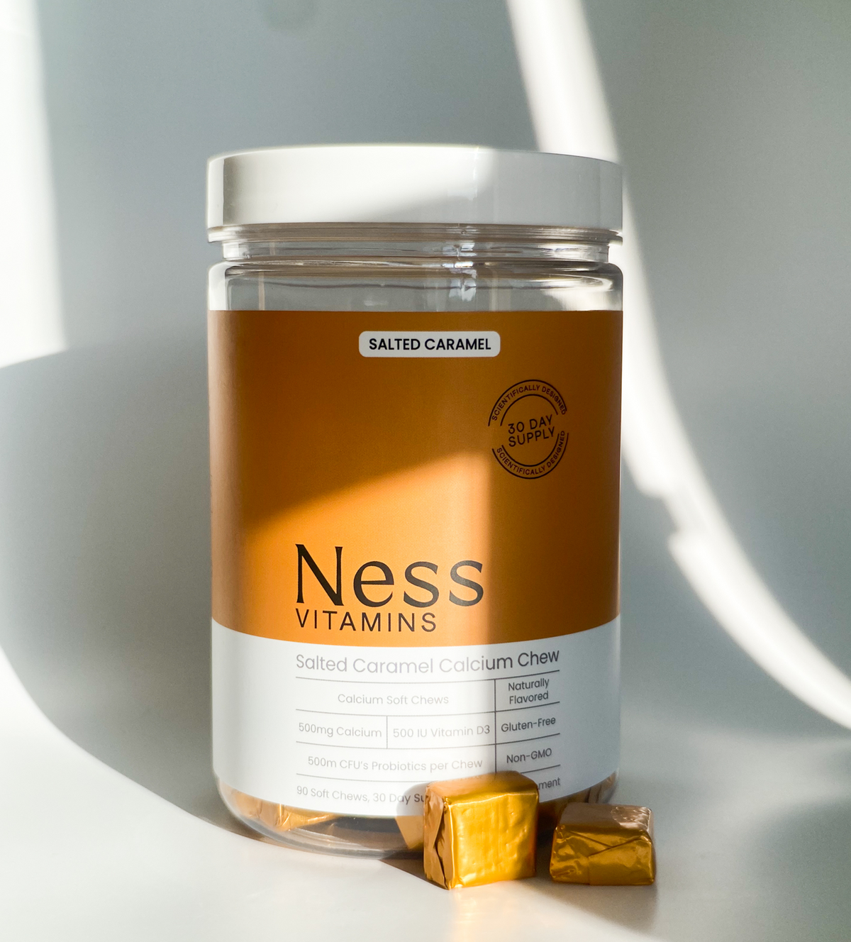 Ness Vitamins_Bariatric Calcium Citrate Chews_Caramel