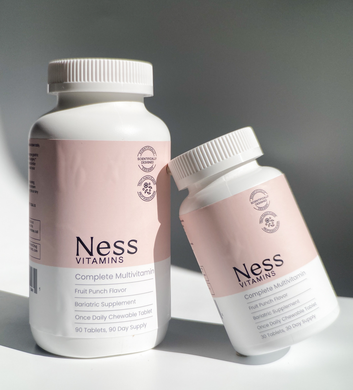 Ness Vitamins_Bariatric Multivitamin_Chewable Tablet_Fruit Punch