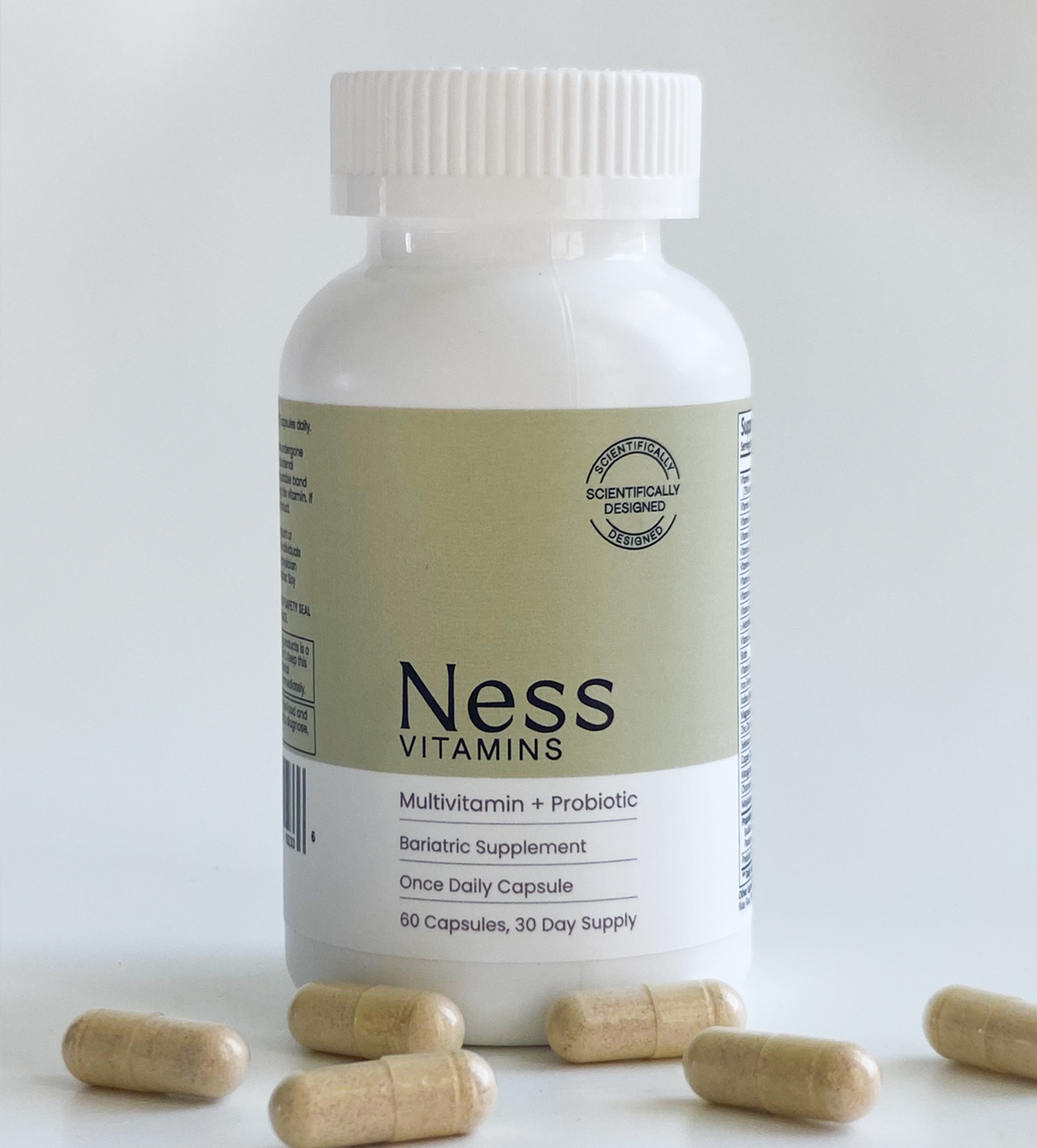 Ness Vitamins_Bariatric Multivitamin + Probiotic