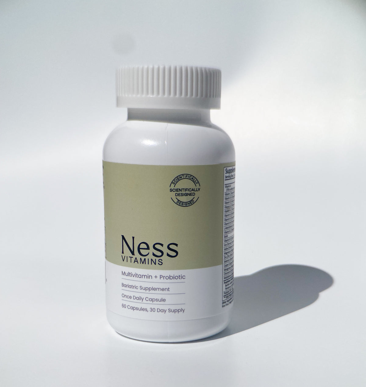 Ness Vitamins_Bariatric Multivitamin + Probiotic